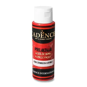 Akrylové farby Cadence Premium 70 ml, karmínová